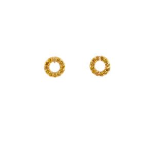 custom jewelry, diamonds, yellow gold, earring, jacket, llyn strong